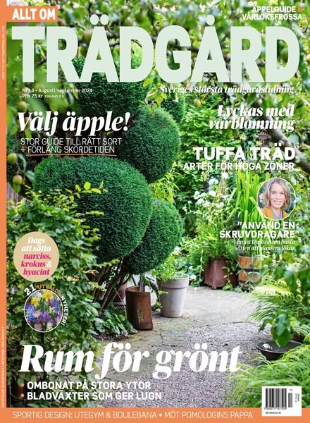 Allt om Tradgard – Augusti 2024 Cover