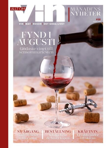 Allt om vin – 23 Augusti 2024 Cover