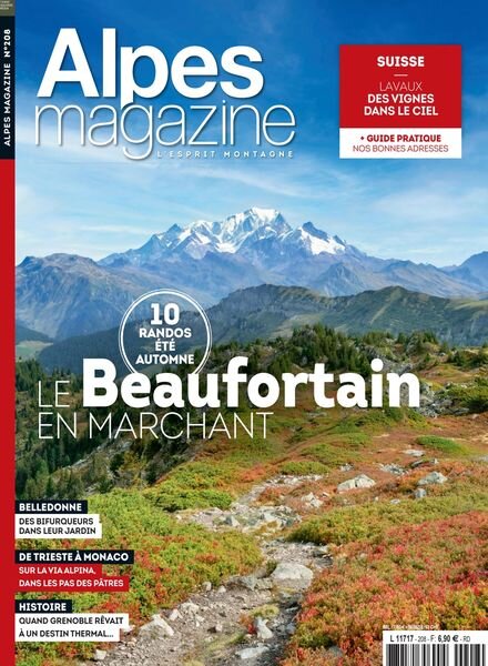 Alpes Magazine – Septembre-Octobre 2024 Cover