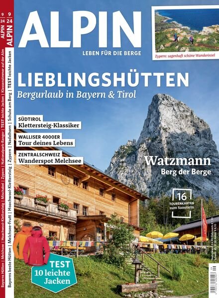 Alpin – September 2024 Cover