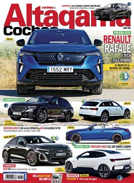 Altagama Coches – Agosto 2024 Cover