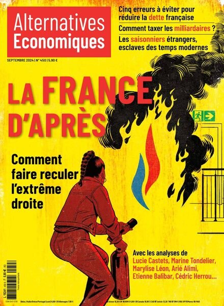 Alternatives economiques – Septembre 2024 Cover