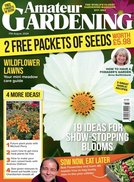 Amateur Gardening – 17 August 2024 Cover