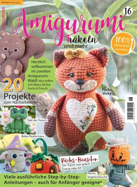 Amigurumi Magazin – August 2024 Cover