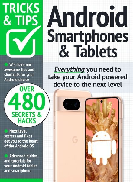 Android Smartphones & Tablets Tricks and Tips – August 2024 Cover