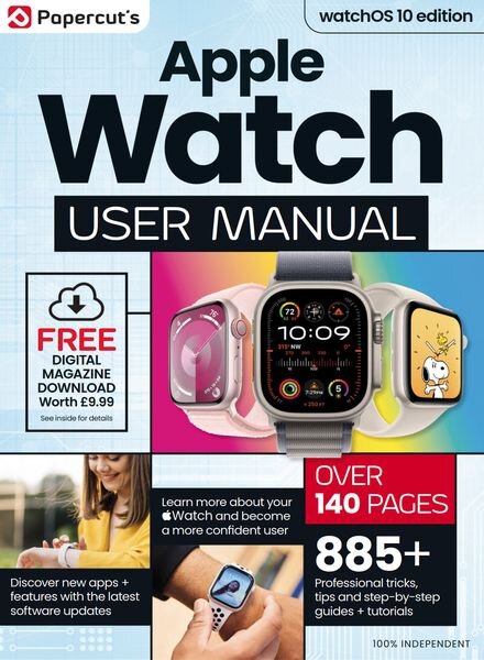 Apple Watch User Manual – Issue 2 – July 2024 Cover
