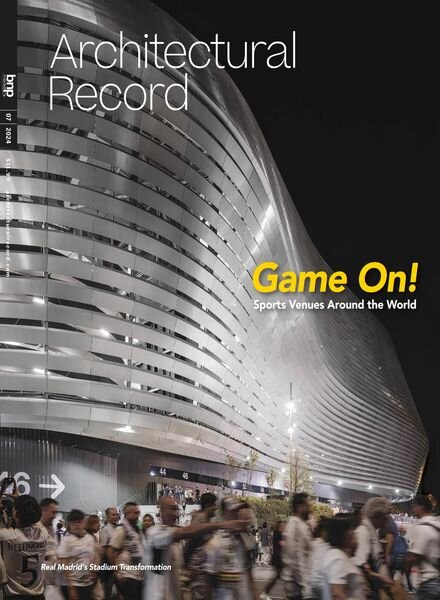 Architectural Record – July 2024 Cover