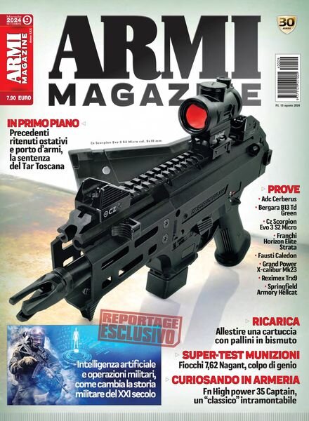 Armi Magazine – Settembre 2024 Cover