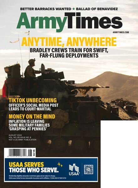 Army Times – August 2024 Cover