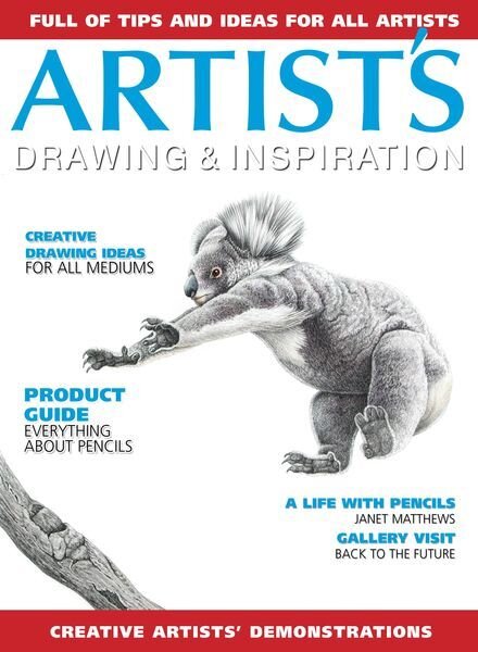 Artists Drawing & Inspiration – Issue 54 2024 Cover