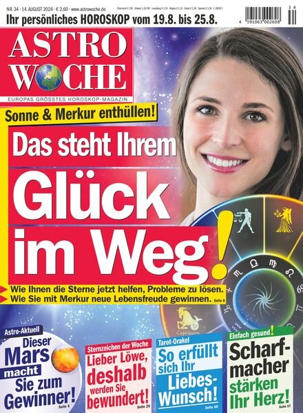 Astrowoche – 14 August 2024 Cover