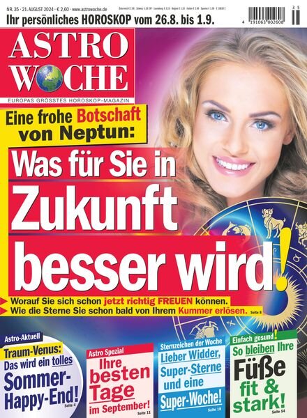 Astrowoche – 21 August 2024 Cover