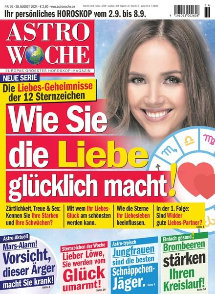 Astrowoche – 28 August 2024 Cover