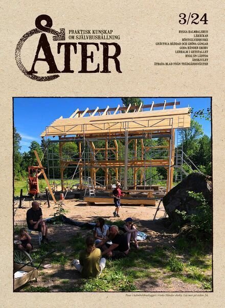 Ater – Augusti 2024 Cover