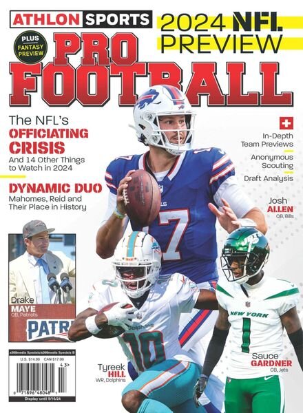 Athlon Sports Pro Football Preview – 2024 Cover