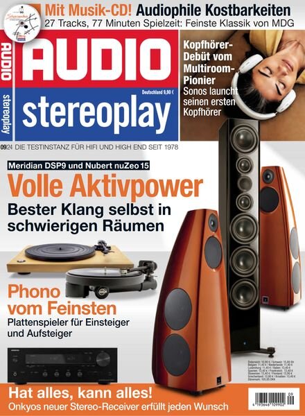 Audio Stereoplay – September 2024 Cover