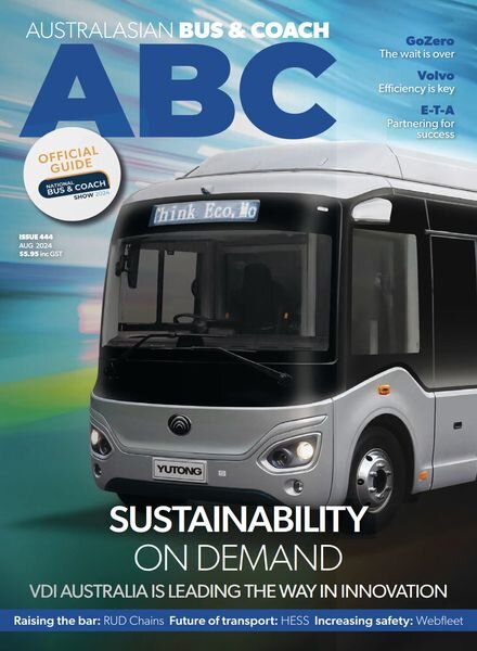 Australasian Bus & Coach – August 2024 Cover