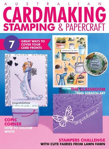 Australian Cardmaking Stamping & Papercraft – July 2024 Cover