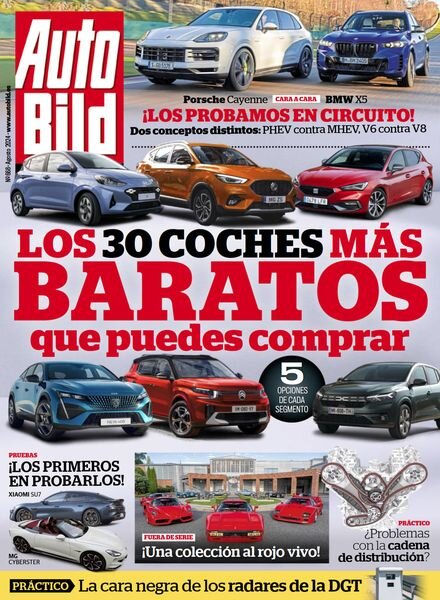 Auto Bild Espana – Agosto 2024 Cover