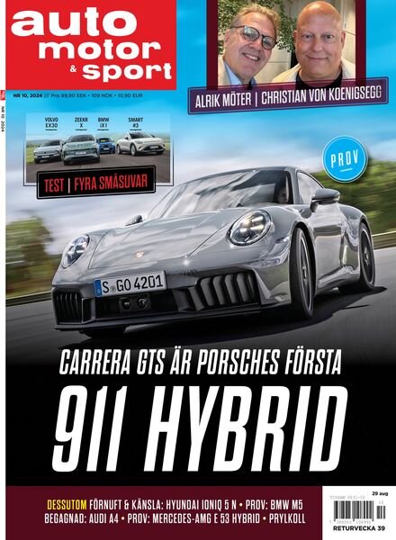 Auto Motor & Sport Sverige – 28 Augusti 2024 Cover