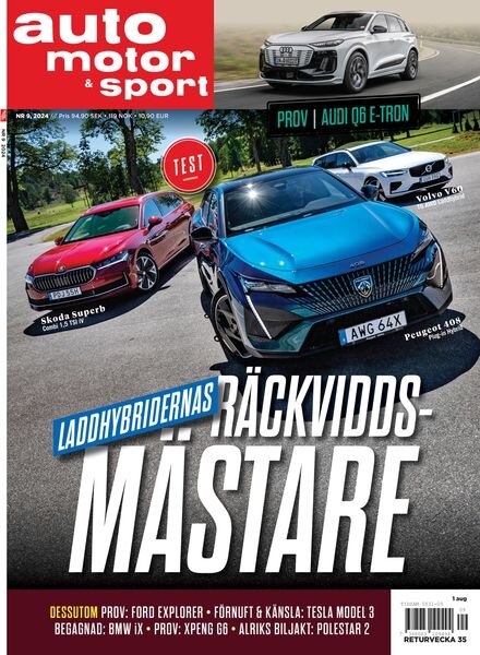 Auto Motor & Sport Sverige – 31 Juli 2024 Cover