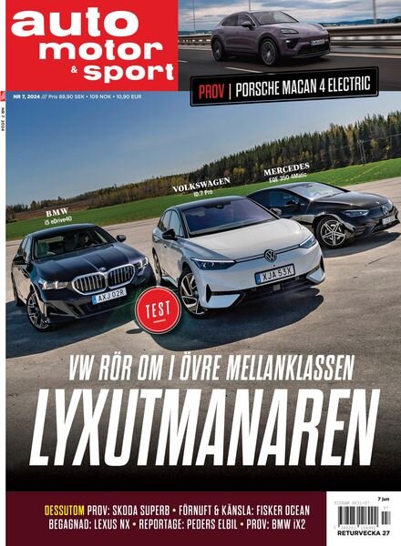 Auto Motor & Sport Sverige – 5 Juni 2024 Cover