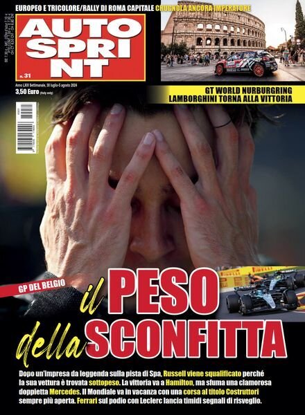 Auto Sprint – 30 Luglio 2024 Cover