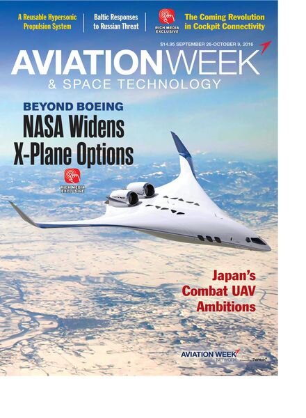 Aviation Week & Space Technology – September 26-October 9 2016 Cover