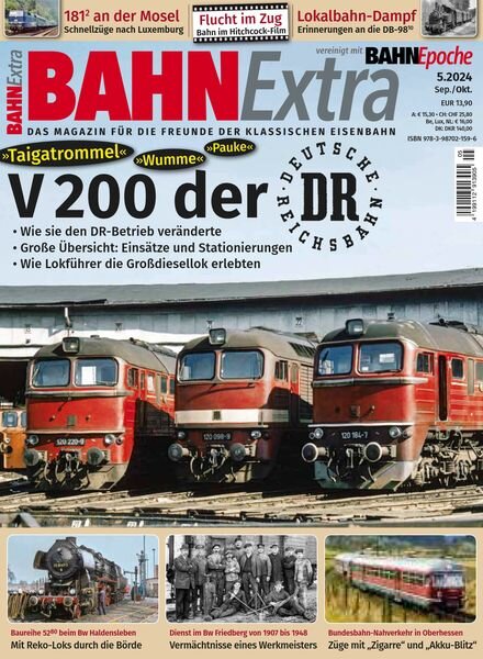 Bahn Extra – September-Oktober 2024 Cover