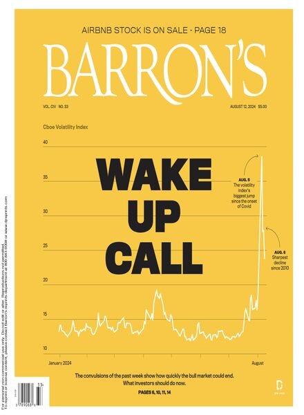 Barron’s – August 12 2024 Cover