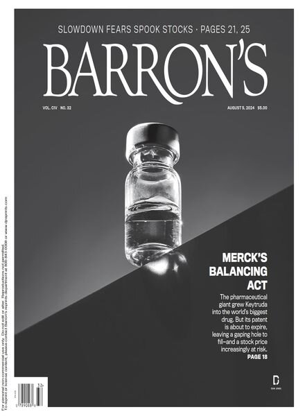 Barron’s – August 5 2024 Cover