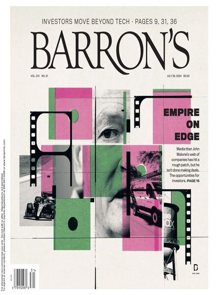 Barron’s – July 29 2024 Cover