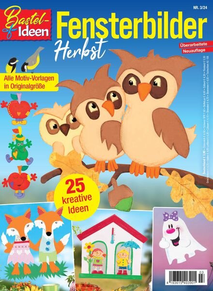 Bastel-Ideen – August 2024 Cover