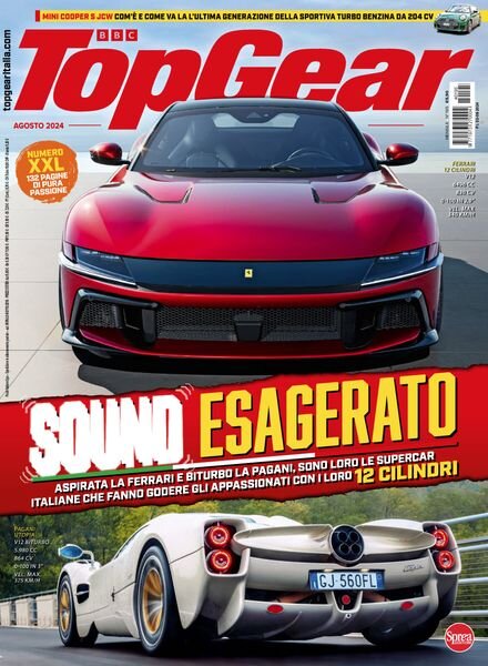 BBC Top Gear Italia – Agosto 2024 Cover