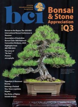 BCI Bonsai & Stone Appreciation Magazine – July-August-September 2024