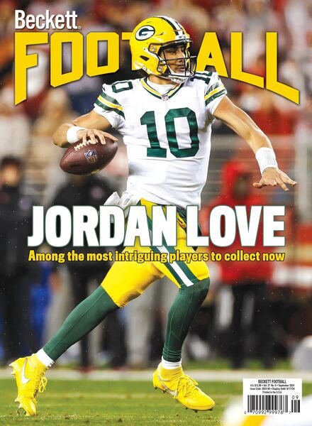 Beckett Football – September 2024 Cover