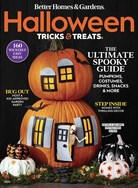 Better Homes & Gardens USA – Halloween Tricks & Treats 2024 Cover