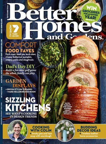 Better Homes and Gardens Australia – September 2024 Cover