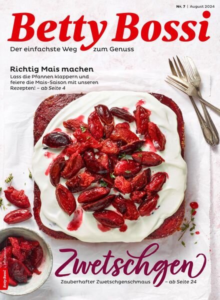 Betty Bossi – August 2024 Cover