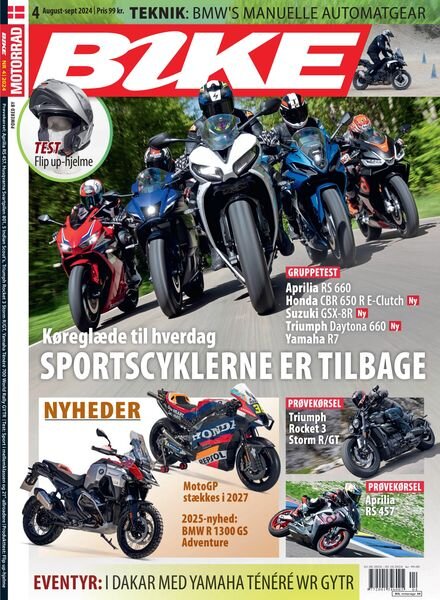 Bike Denmark – August 2024 Cover