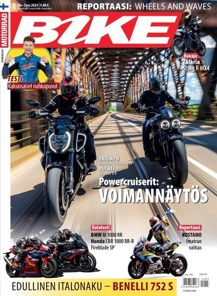 Bike Finland – Elokuu 2024 Cover