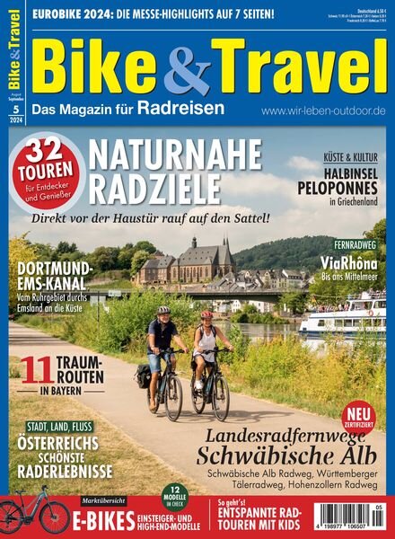 Bike&Travel Magazin – August-September 2024 Cover