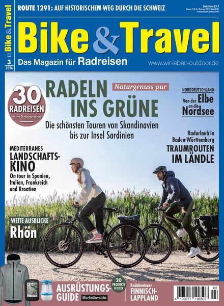 Bike&Travel Magazin – Mai-Juni 2024 Cover