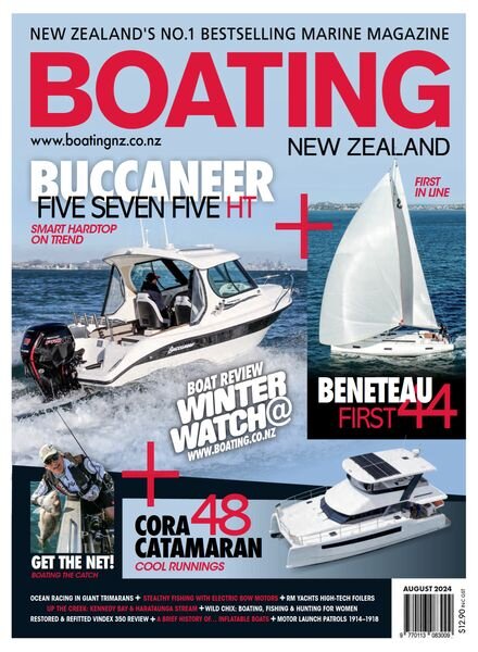 Boating New Zealand – August 2024 Cover