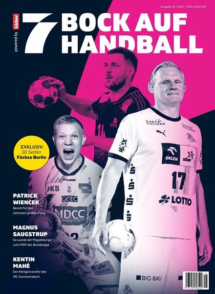 Bock auf Handball – August 2024 Cover