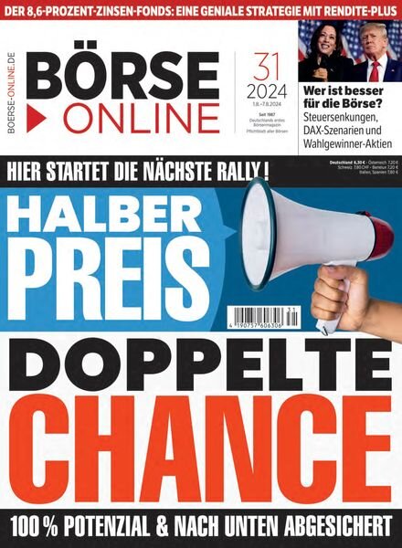 Borse Online – 1 August 2024 Cover
