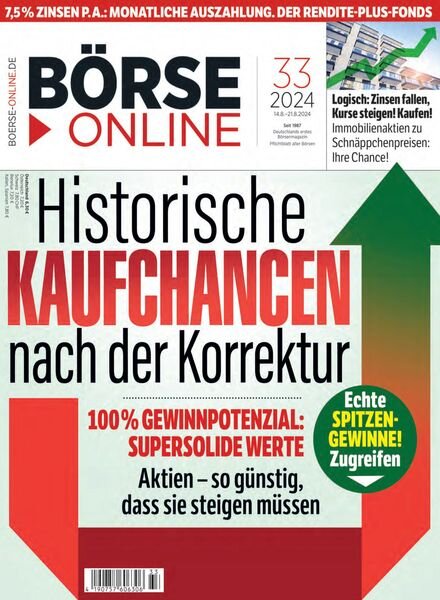 Borse Online – 14 August 2024 Cover