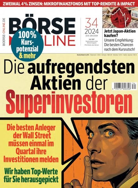 Borse Online – 22 August 2024 Cover