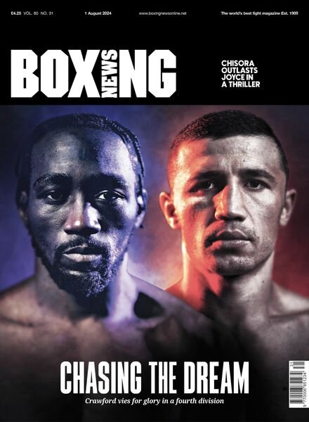 Boxing News – 1 August 2024 Cover