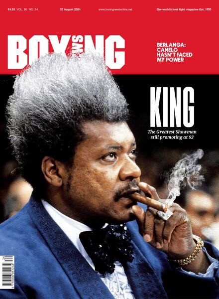 Boxing News – 22 August 2024 Cover